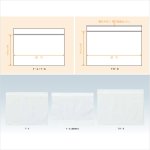 画像2: ユニパック タオル用 乳白タイプ/窓透明タイプ (2)