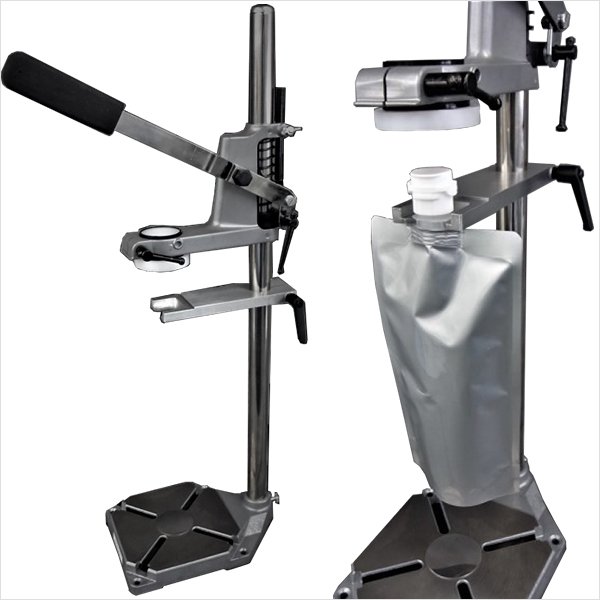 EZヒンジ(16Dヒンジキャップ) 専用打栓キャッパー機 - ちゅうパック