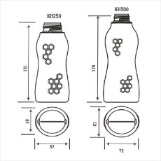 画像2: 倒立ボトル PP容器 （KH） (2)