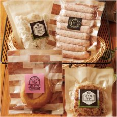 画像1: WODタイプ 木目柄 三方袋 (1)