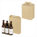 画像1: 瓶ビール箱 3本・6本用 (1)