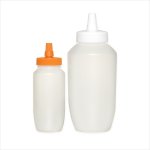 画像1: PP容器ボトル とんがりキャップ付 255・770ml (1)