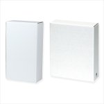 画像1: 瓶ビール箱 白 2本・3本用 (1)